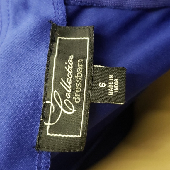 Collection Dressbarn Cocktail Dress 6, Royal Blue - Picture 5 of 13